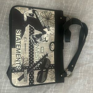 Vintage K Lianna for Little Earth Tote Bag, used but statement piece!